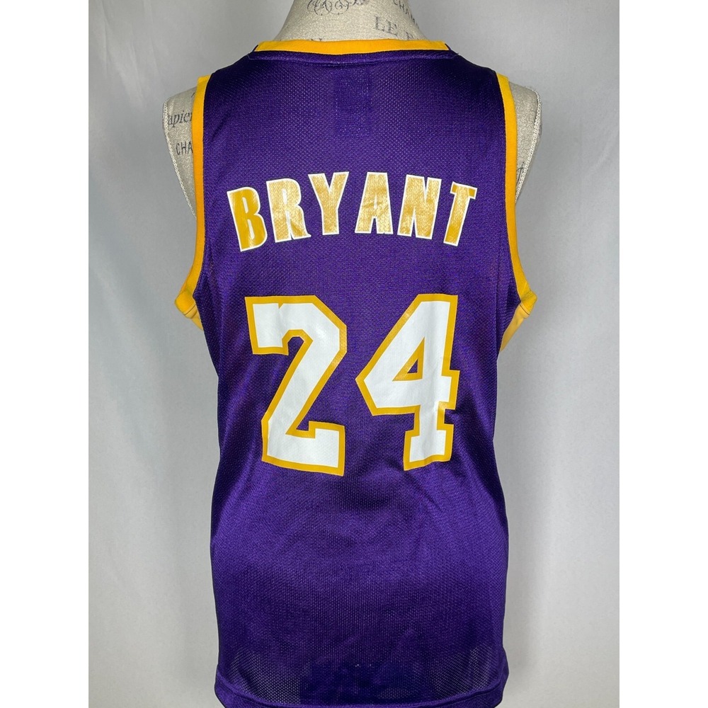 Kobe Bryant #24 Los Angeles Lakers Adidas NBA 4Her Purple Jersey Women's XL